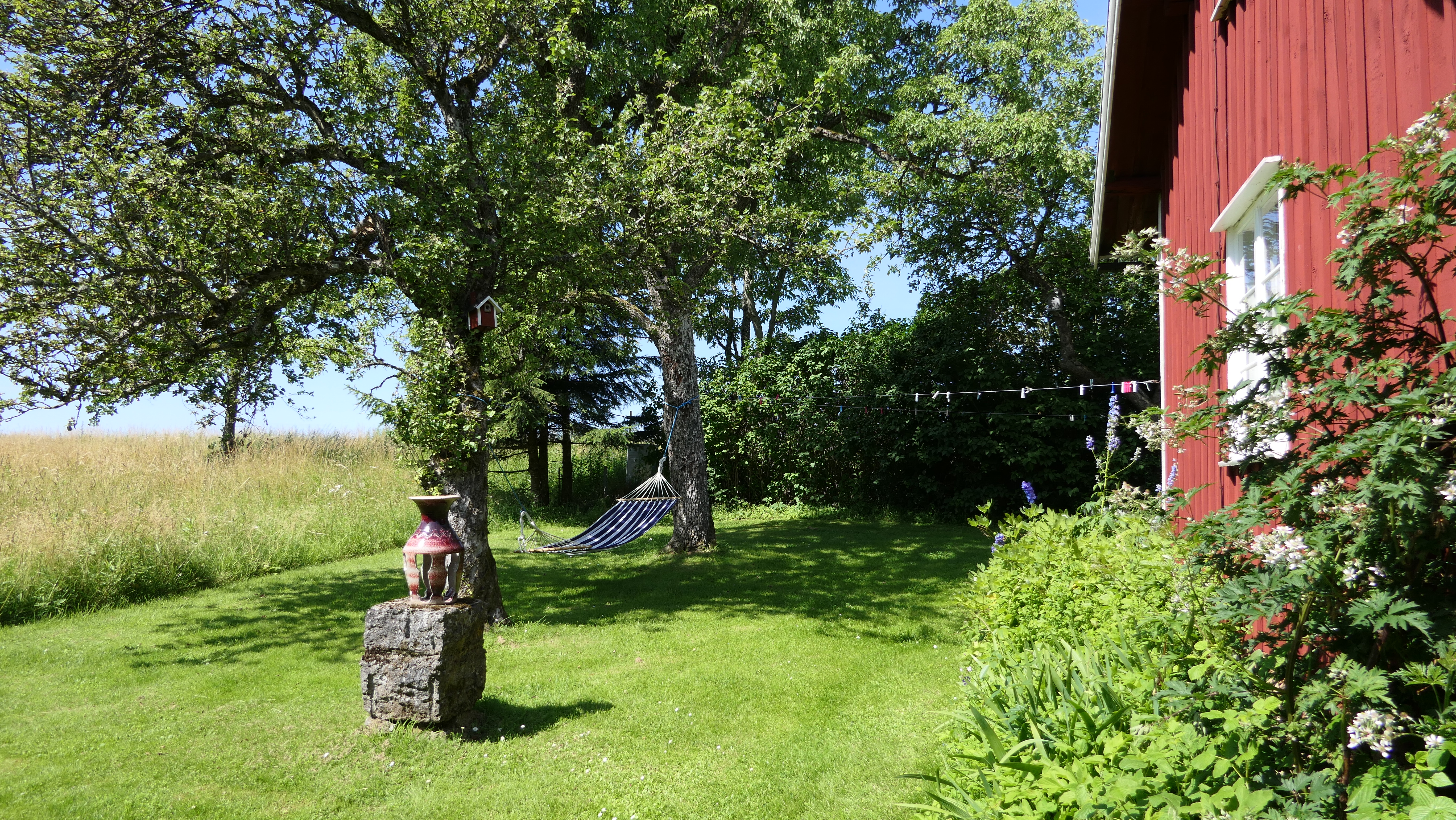 Hngematte im Garten